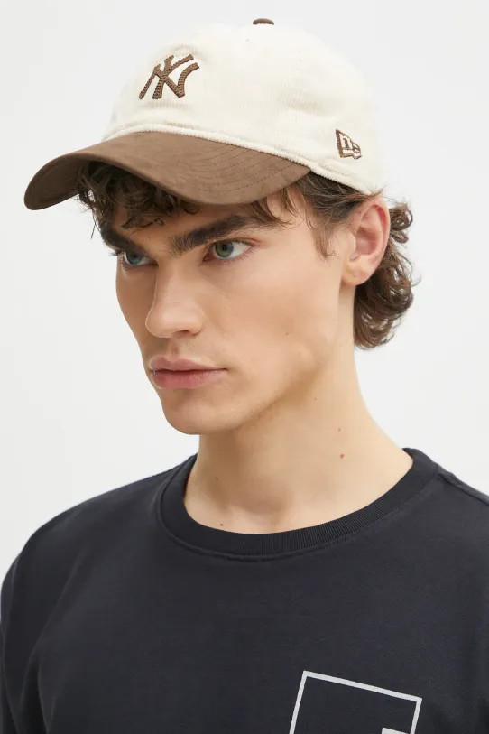 Кепка New Era 60595308 бежевий