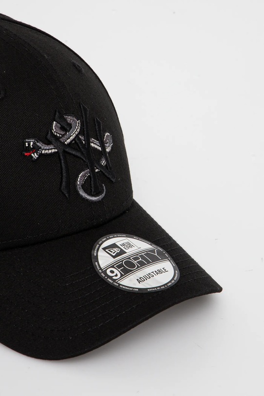 Βαμβακερό καπέλο του μπέιζμπολ New Era 60595224 μαύρο SS25