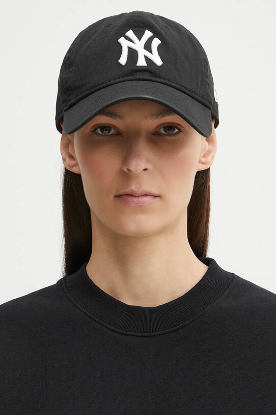 Памучна шапка с козирка New Era Washed 920 NYY 60579076