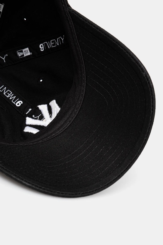 Бавовняна бейсболка New Era Washed 920 NYY чорний 60579076