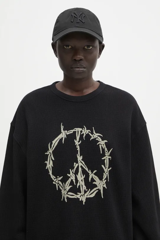 Бавовняна бейсболка New Era Washed 920 60579075 чорний