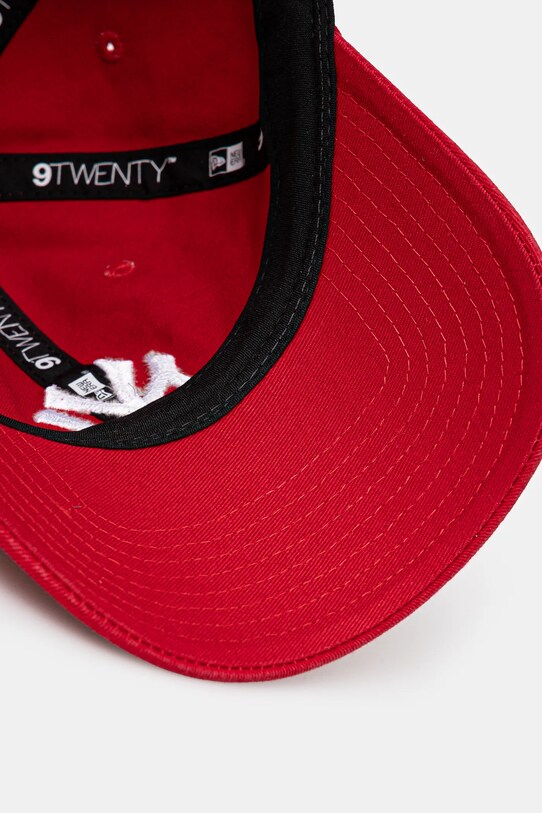 New Era czapka z daszkiem bawełniana MLB Core Classic czerwony 60235301