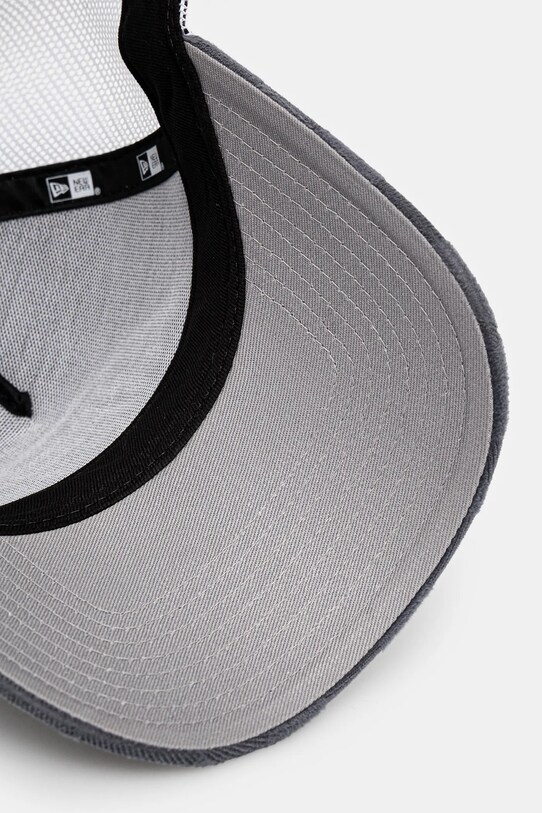 New Era baseball cap Tonal Check Trucker Lakers gray 60595261