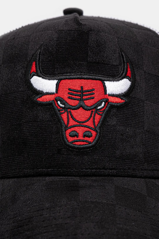 New Era baseball cap Tonal Check Trucker Bulls 60595264 black SS25