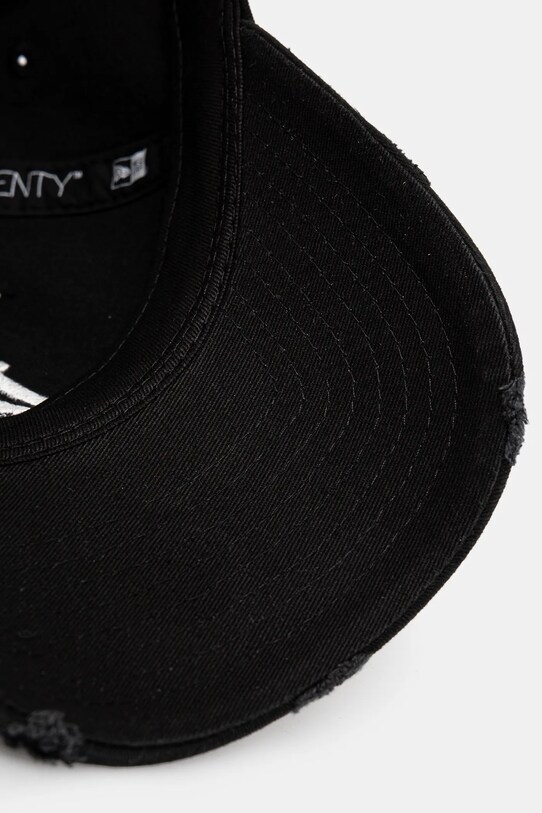 New Era czapka z daszkiem bawełniana Distressed 920 LA czarny 60595229