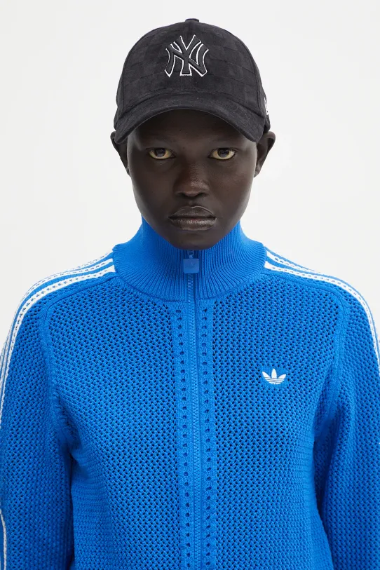 New Era czapka z daszkiem Tonal Check 940 NYY 60595442 czarny SS25