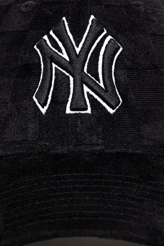 New Era czapka z daszkiem Tonal Check 940 NYY 60595442 czarny SS25