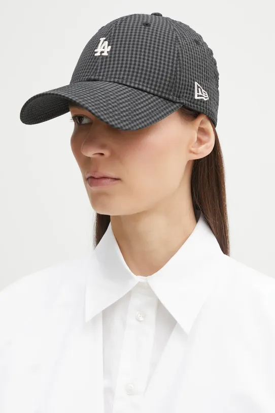 Кепка New Era Seersucker 940 LA Dodgers 60595248 серый