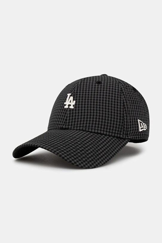 New Era czapka z daszkiem Seersucker 940 LA Dodgers wzorzyste szary 60595248