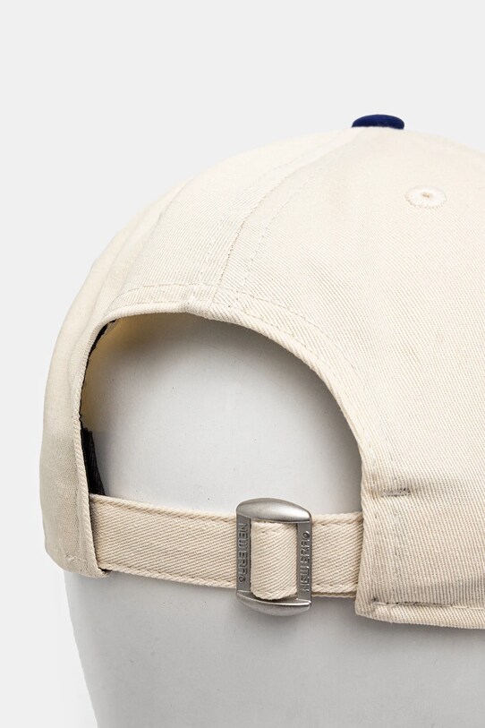 Akcesoria New Era czapka z daszkiem bawełniana Colour Block 940 LA Dodgers 60595217 beżowy
