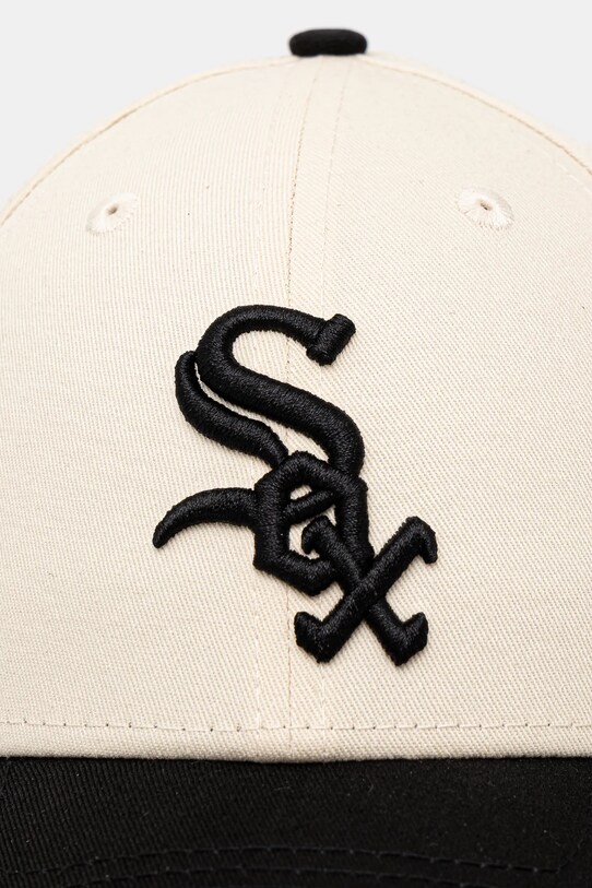 New Era czapka z daszkiem bawełniana Colour Block 940 White Sox 60595216 beżowy SS25