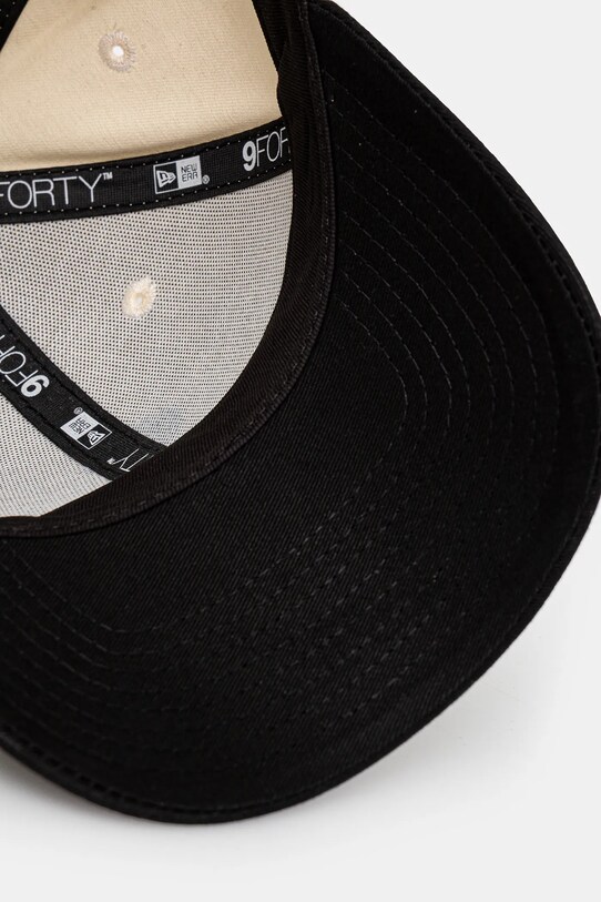 New Era czapka z daszkiem bawełniana Colour Block 940 White Sox beżowy 60595216
