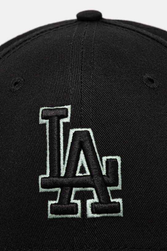 New Era cotton baseball cap Team Outline 940 La Dodgers 60595206 black SS25