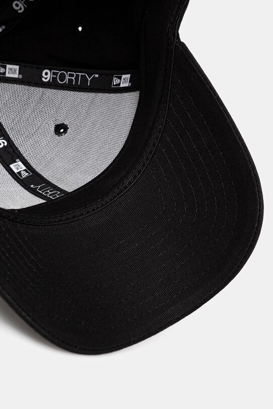 New Era cotton baseball cap Team Outline 940 La Dodgers black 60595206