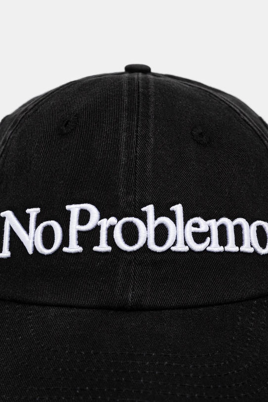 No Problemo czapka z daszkiem No Problemo Cap NP9000203 czarny SS25