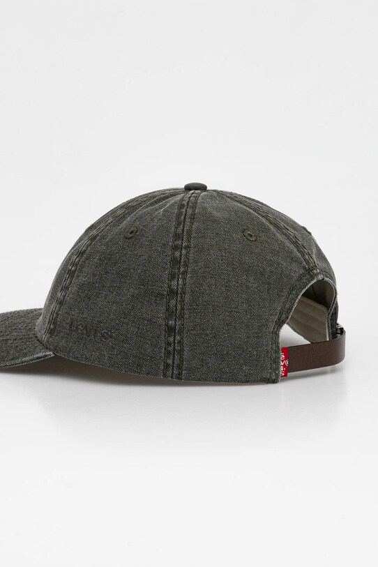 Doplňky Bavlněná baseballová čepice Levi's D7589.0025 zelená