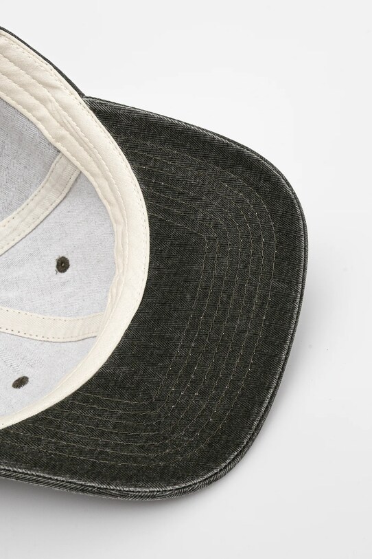 Bavlněná baseballová čepice Levi's zelená D7589.0025