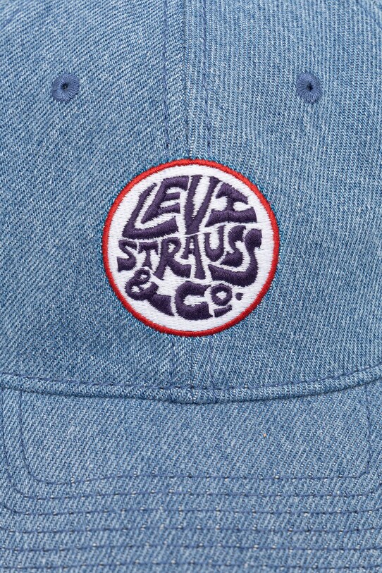 Джинсова кепка Levi's 002GT.0000 блакитний SS25