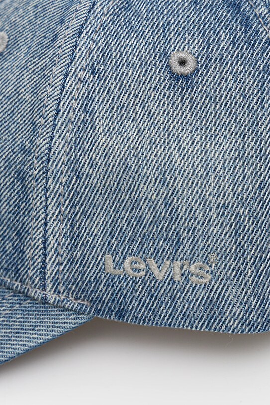 Levi's czapka z daszkiem jeansowa D7589.0020 niebieski SS25