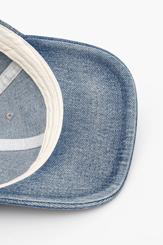 Levi's czapka z daszkiem jeansowa niebieski D7589.0020
