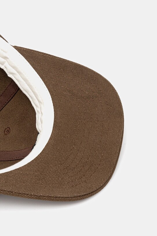 Levi's czapka z daszkiem bawełniana brązowy 000AG.0011