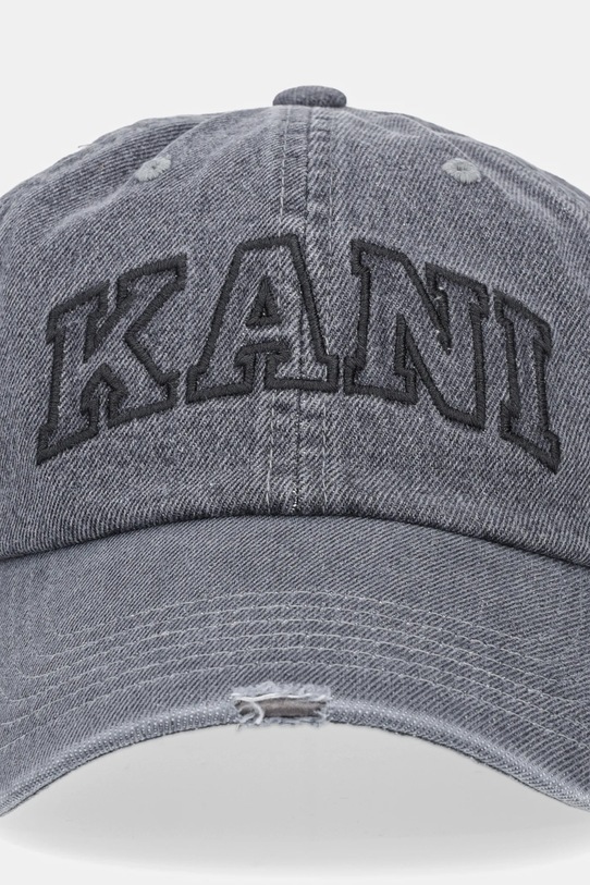 Džínová baseballová čepice Karl Kani PD00005190 šedá SS25