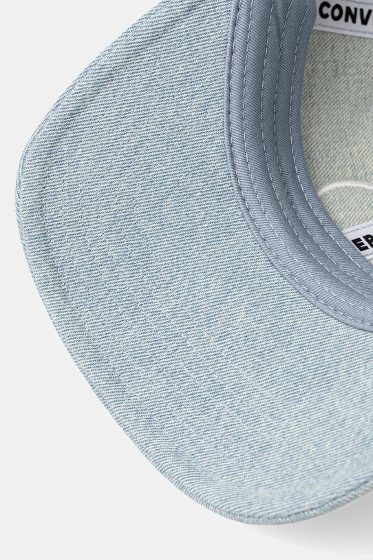 Džínová baseballová čepice Converse modrá 10027685.A01