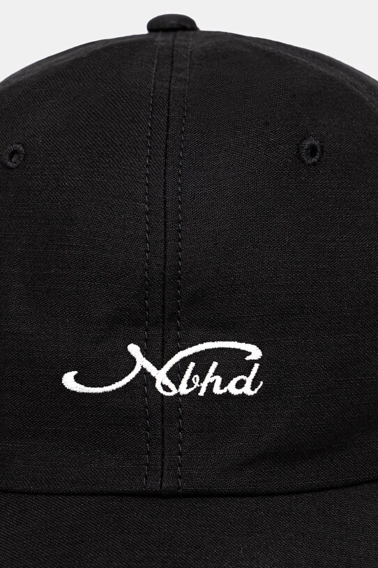 NEIGHBORHOOD cotton baseball cap MIL DAD 251YGNH.HT05 black SS25