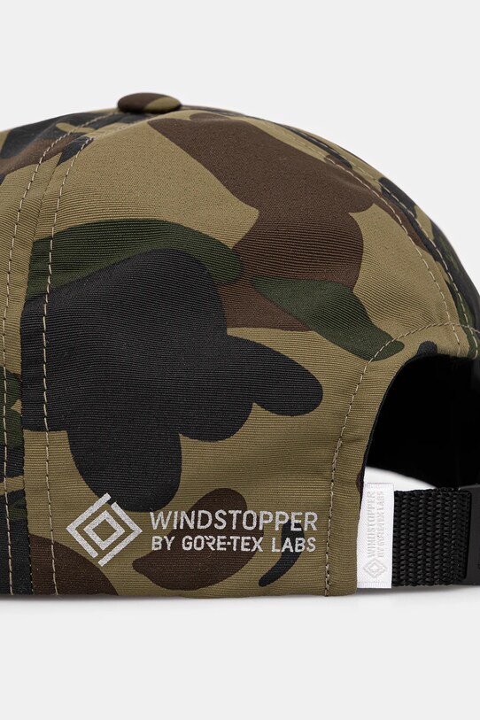 Аксесоари Шапка с козирка A Bathing Ape Gore-tex wind stopper 1st camo 1K70180006 зелен