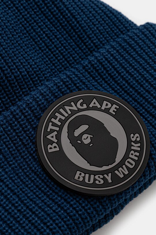 Αξεσουάρ Σκούφος A Bathing Ape Busy work 1K80181009 μπλε