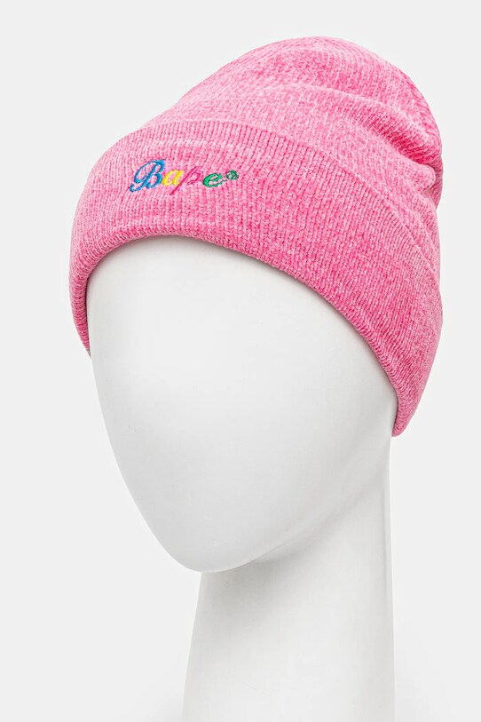 A Bathing Ape beanie BAPE 1K80281002 pink SS25
