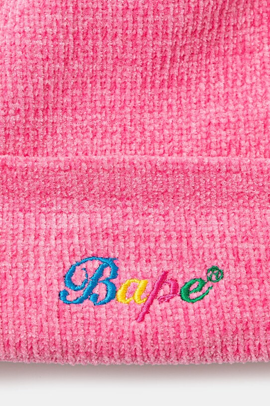 Accessories A Bathing Ape beanie BAPE 1K80281002 pink