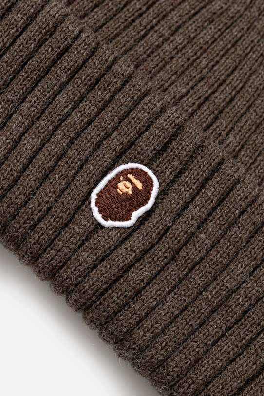Аксесоари Шапка с вълна A Bathing Ape One point 1K80281003 кафяв
