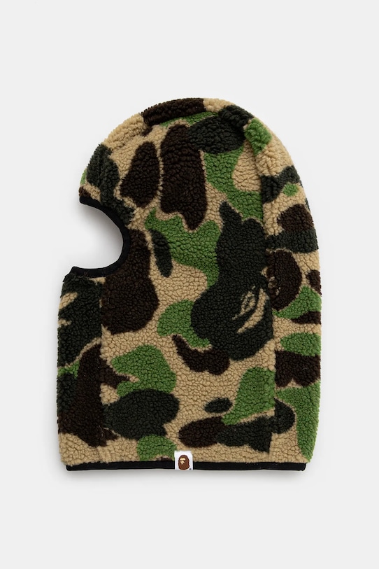 A Bathing Ape balaclava ABC camo boa 1K80181007 green SS25