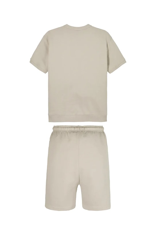 Детский комплект из хлопка Calvin Klein Jeans 0 IB0IB02386.128.176.PPYA бежевый SS25