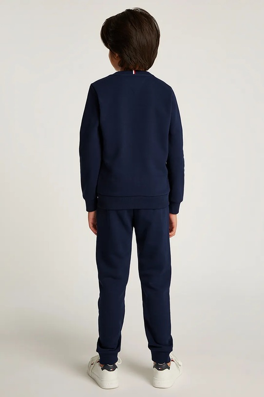 Dječja trenirka Tommy Hilfiger mornarsko plava KB0KB09312.104.122.PPYA