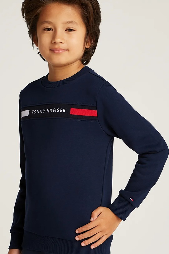 Dětská tepláková souprava Tommy Hilfiger KB0KB09312.128.176.PPYA námořnická modř