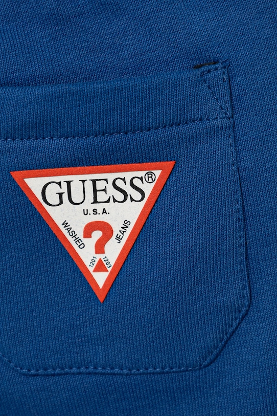 Guess set de bumbac pentru bebeluși albastru I5RG02.K8HM4.PPYA
