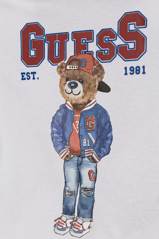 Дитячий бавовняний комплект Guess білий I5RG04.K8HM4.PPYA