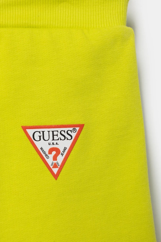 Бебешки памучен комплект Guess жълт I5RG08.K8HM4.PPYA