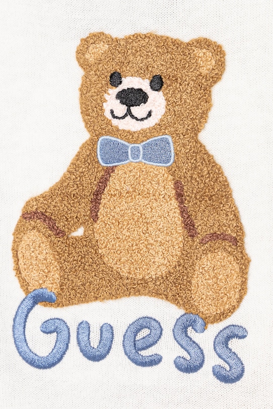 CHLAPEC Dětská bavlněná souprava Guess I5RG11.Z3KZ1.PPYA bílá