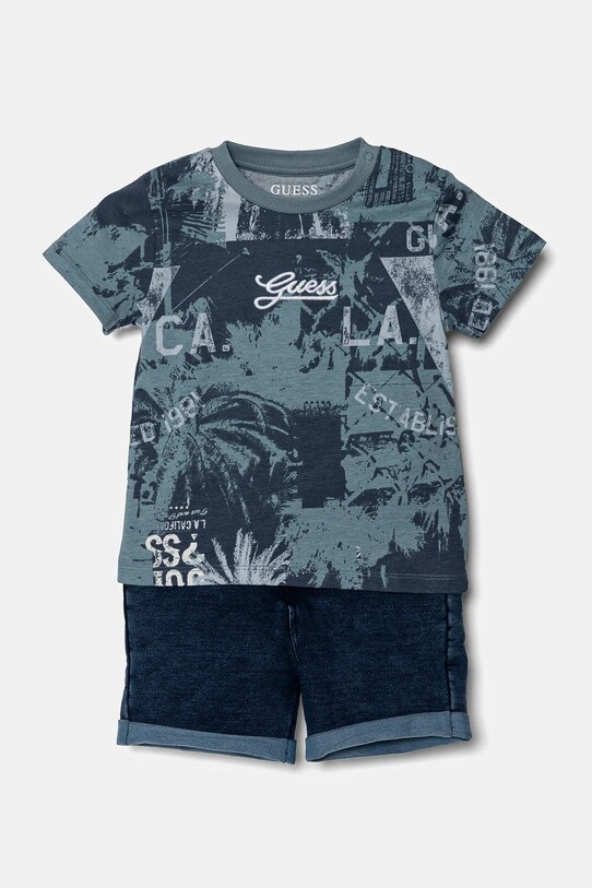 Kojenecká sada Guess pletenina námořnická modř I5RG14.K8HM4.PPYA