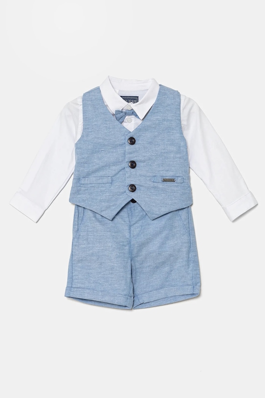 Guess compleu bebe panza albastru I5RG21.WF6P0.PPYA