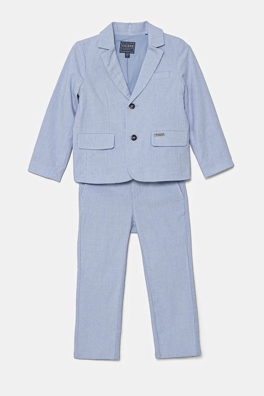 Dječji komplet Guess tkanina plava N5RG00.WGTX0.PPYA