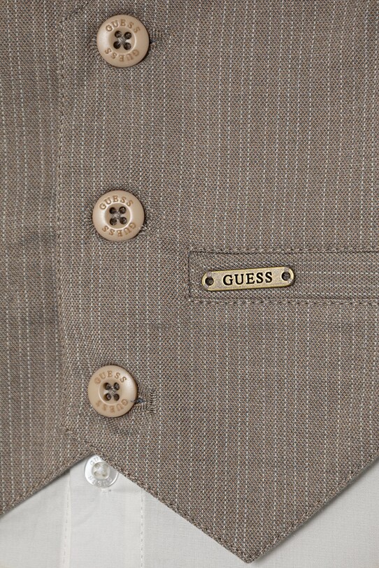 Guess komplet dziecięcy beżowy N5RG03.WGTW0.PPYA