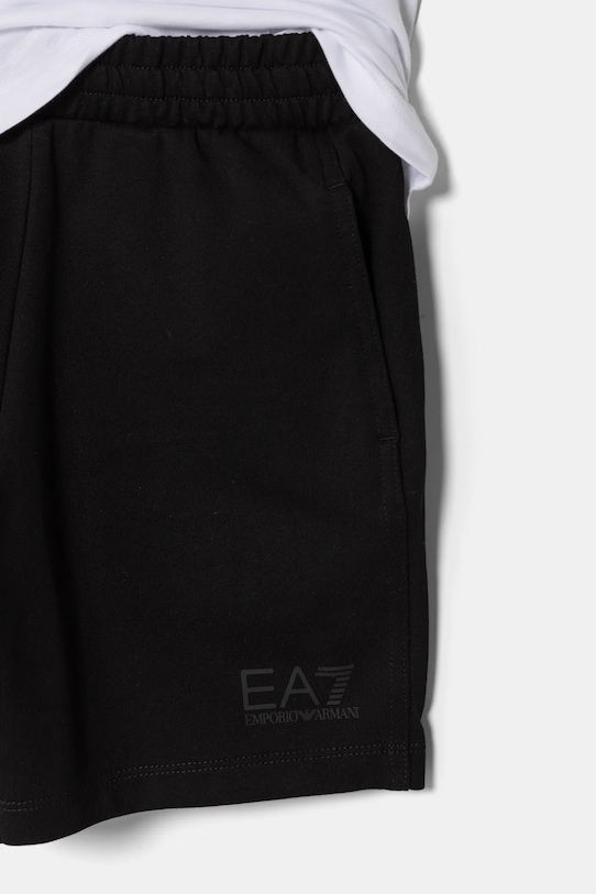 Детский комплект из хлопка EA7 Emporio Armani белый 7B000043.AF10378