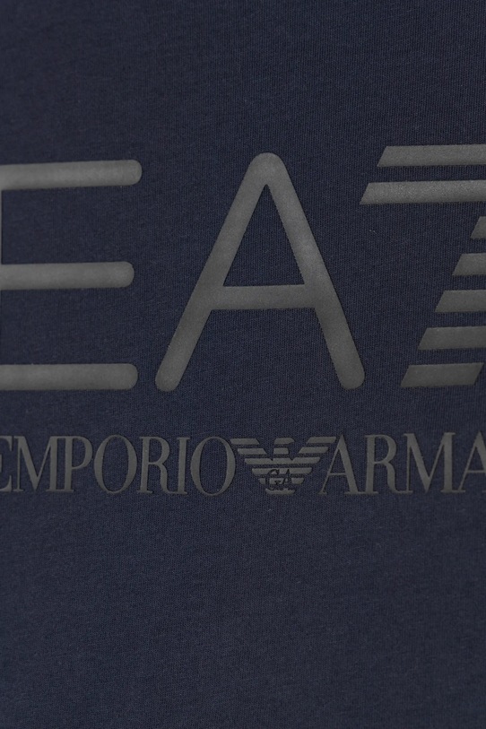 CHLAPEC Dětská bavlněná souprava EA7 Emporio Armani 7B000043.AF10378 námořnická modř