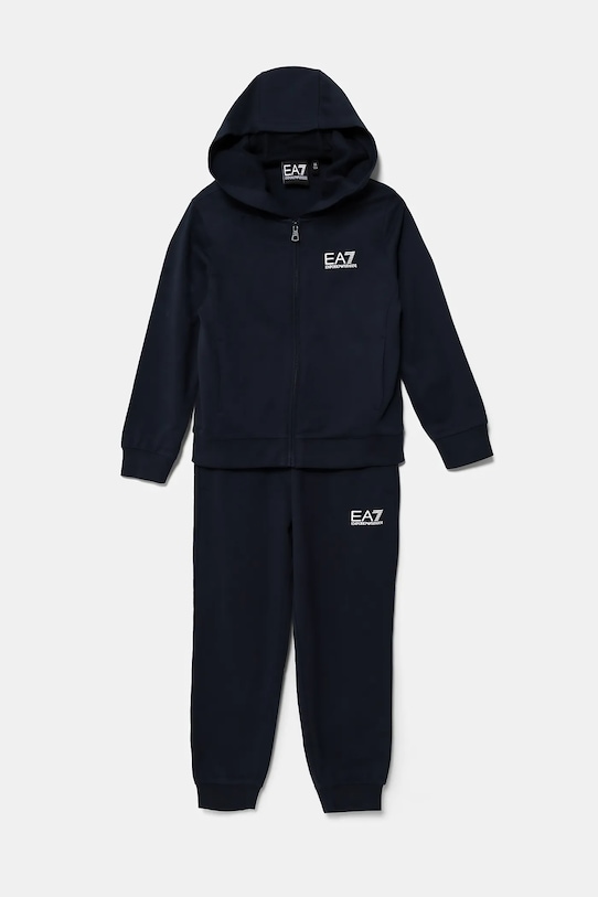 EA7 Emporio Armani trening copii bumbac bleumarin 7B000031.AF10380