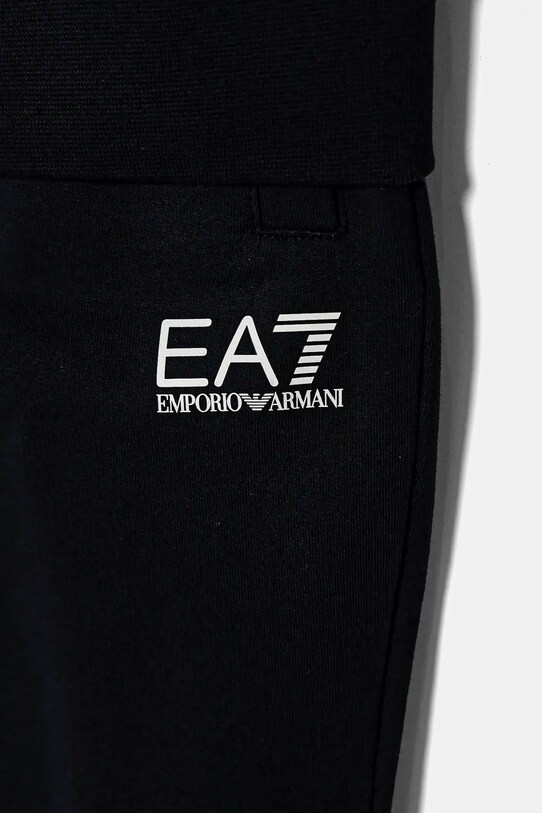 EA7 Emporio Armani dres bawełniany dziecięcy granatowy 7B000030.AF10380