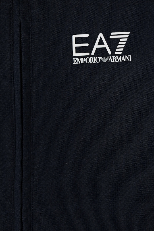 EA7 Emporio Armani dres bawełniany dziecięcy granatowy 7B000030.AF10380